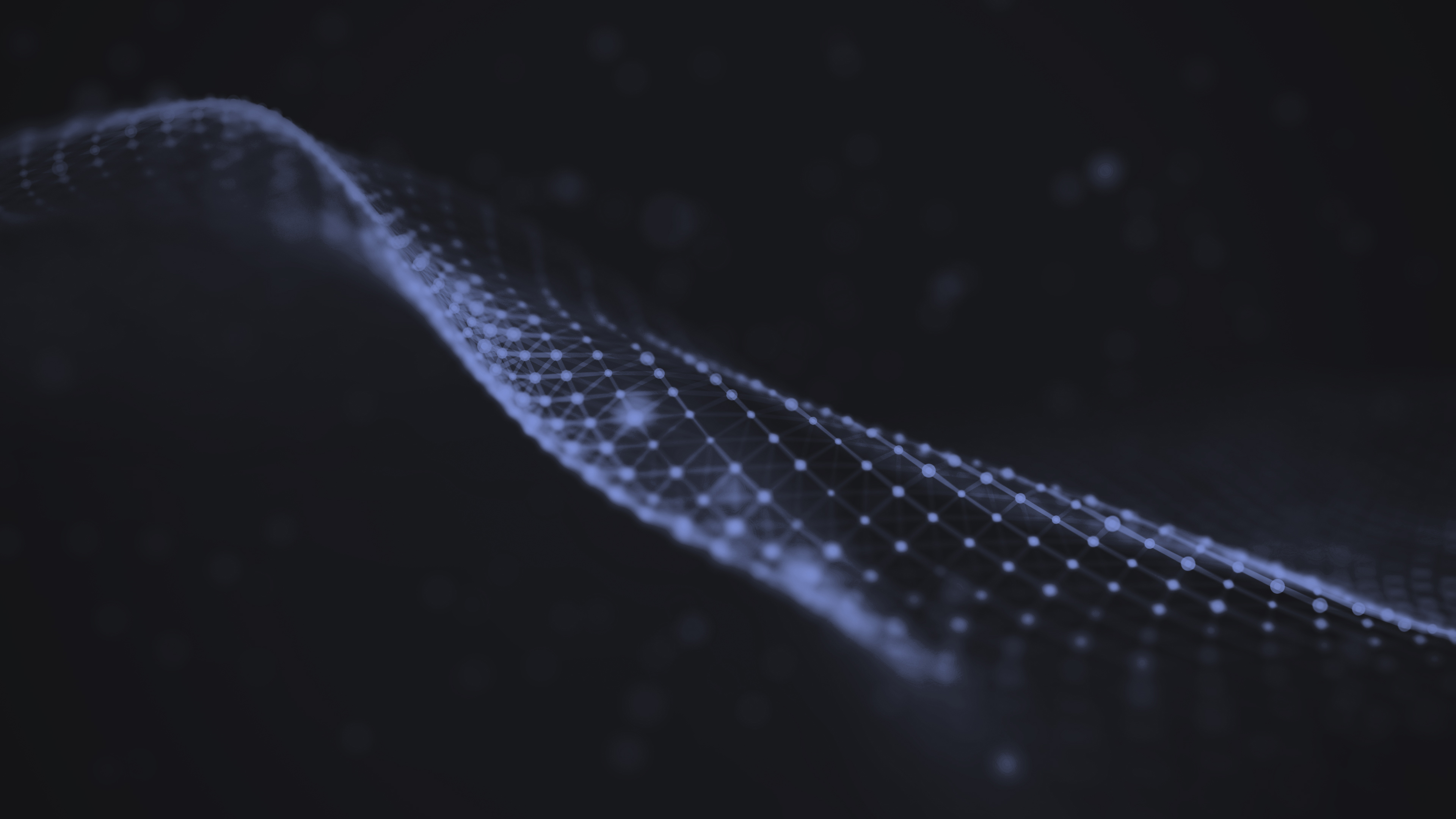 Abstract network visualization representing our journey