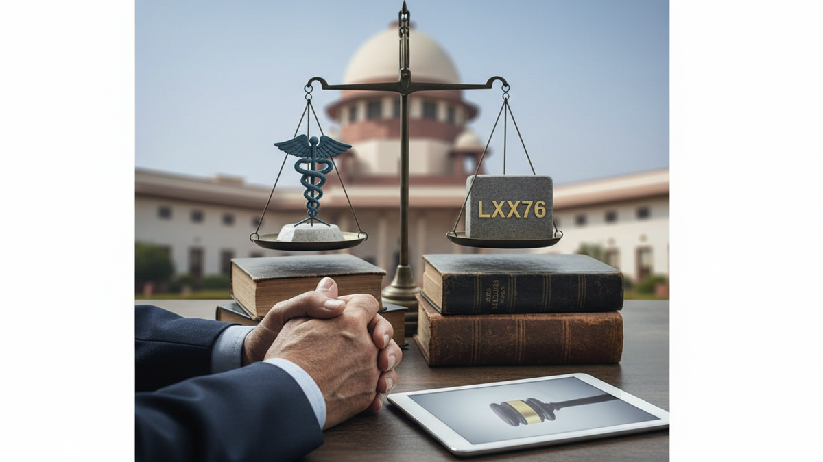 'A Denial of Fair and Reasonable Opportunity of Hearing': Supreme Court Downgrades a 76-Year-Old Doctor's Register Removal to a Censure