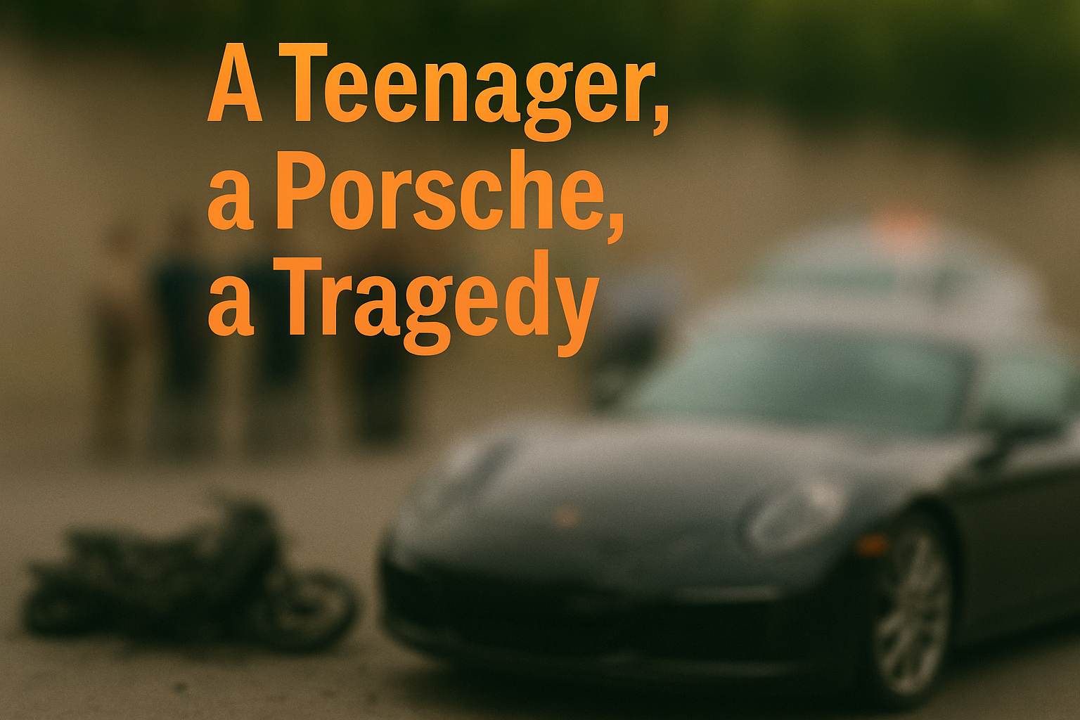A Teenager, a Porsche, a Tragedy