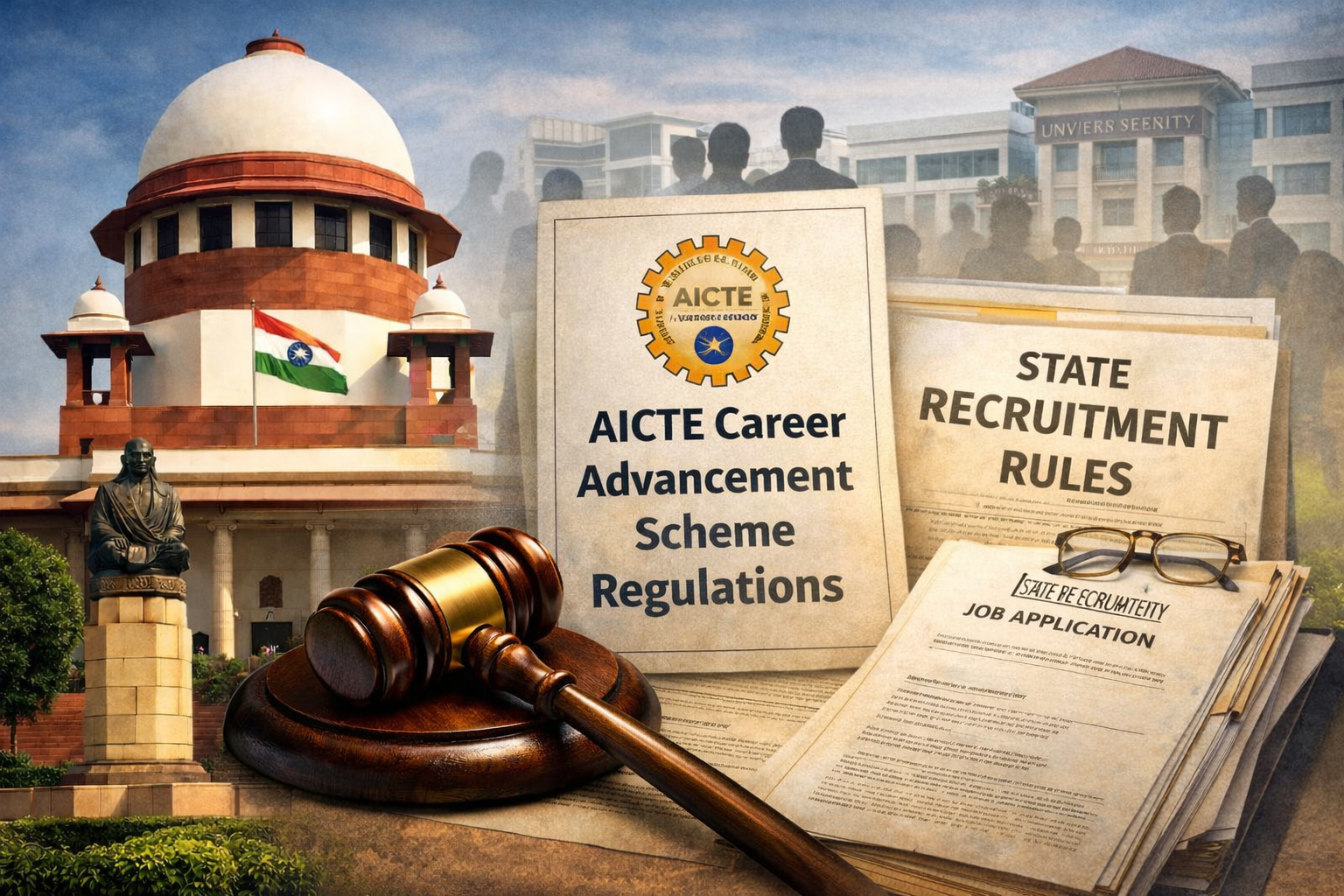 AICTE Career Advancement Scheme Regulations and State Recruitment: Supreme Court Clarifies Limits