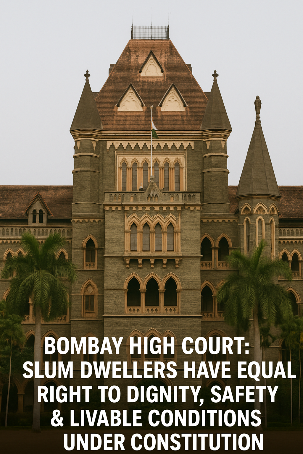 Bombay High Court: Slum Dwellers Have Equal Right to Dignity, Safety & Livable Conditions Under Constitution