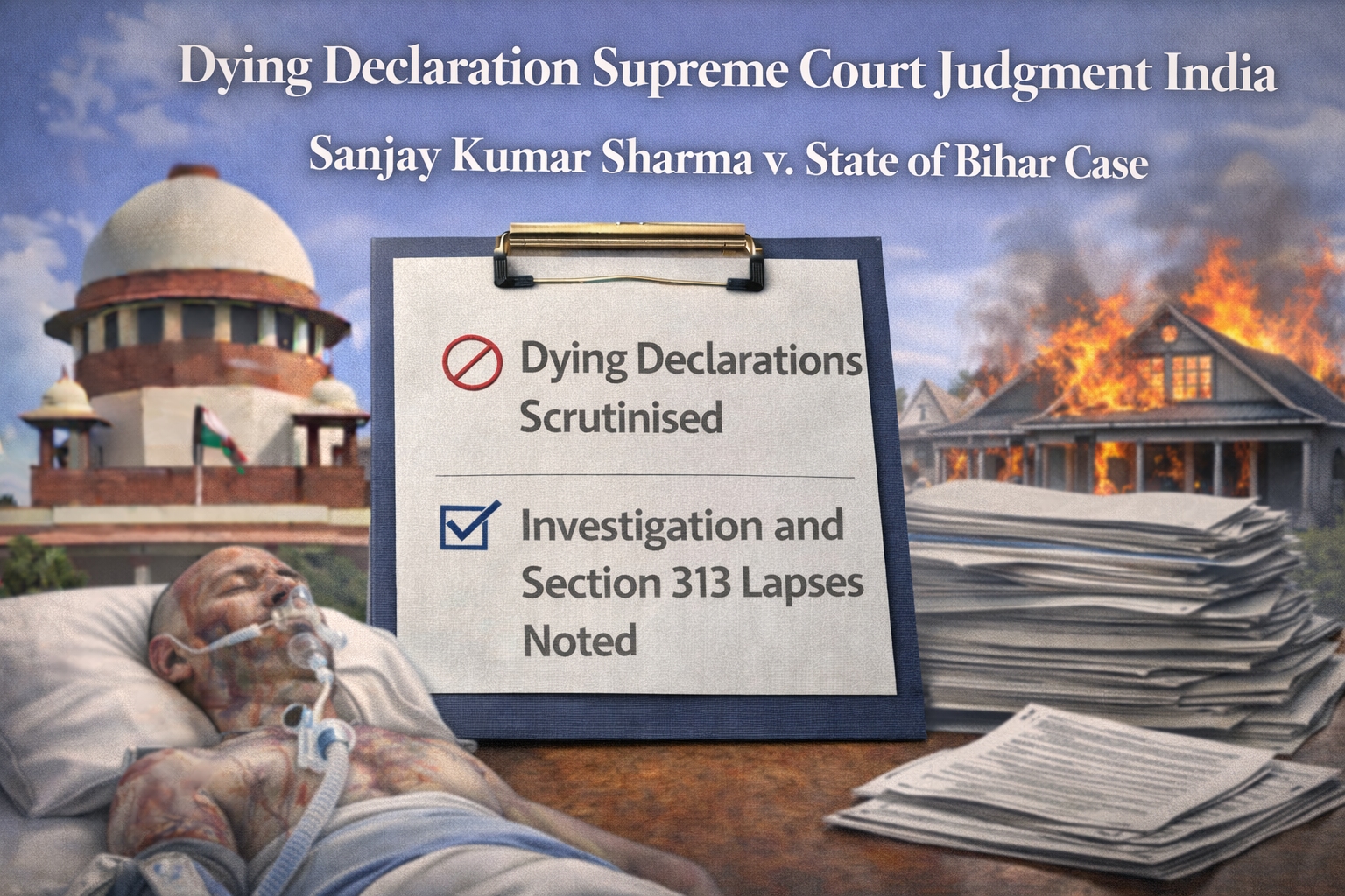 Dying Declaration Supreme Court Judgment India 2026 | Sanjay Kumar Sharma v State of Bihar Case