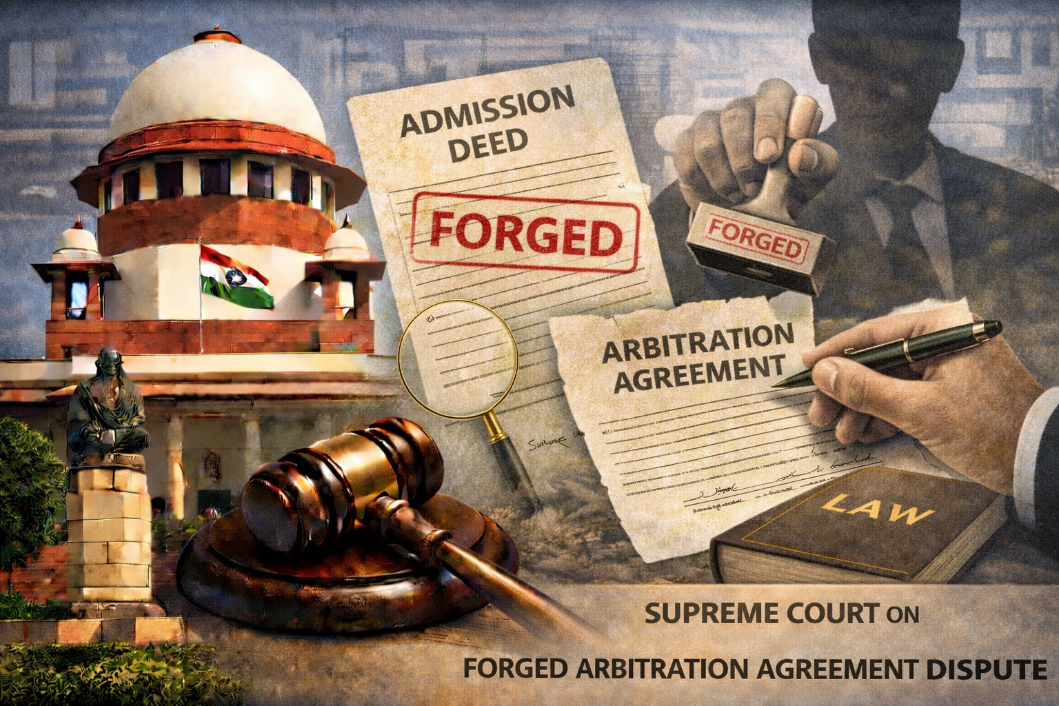Forged Arbitration Agreement Dispute: Supreme Court on When Courts Must Refuse Reference to Arbitration