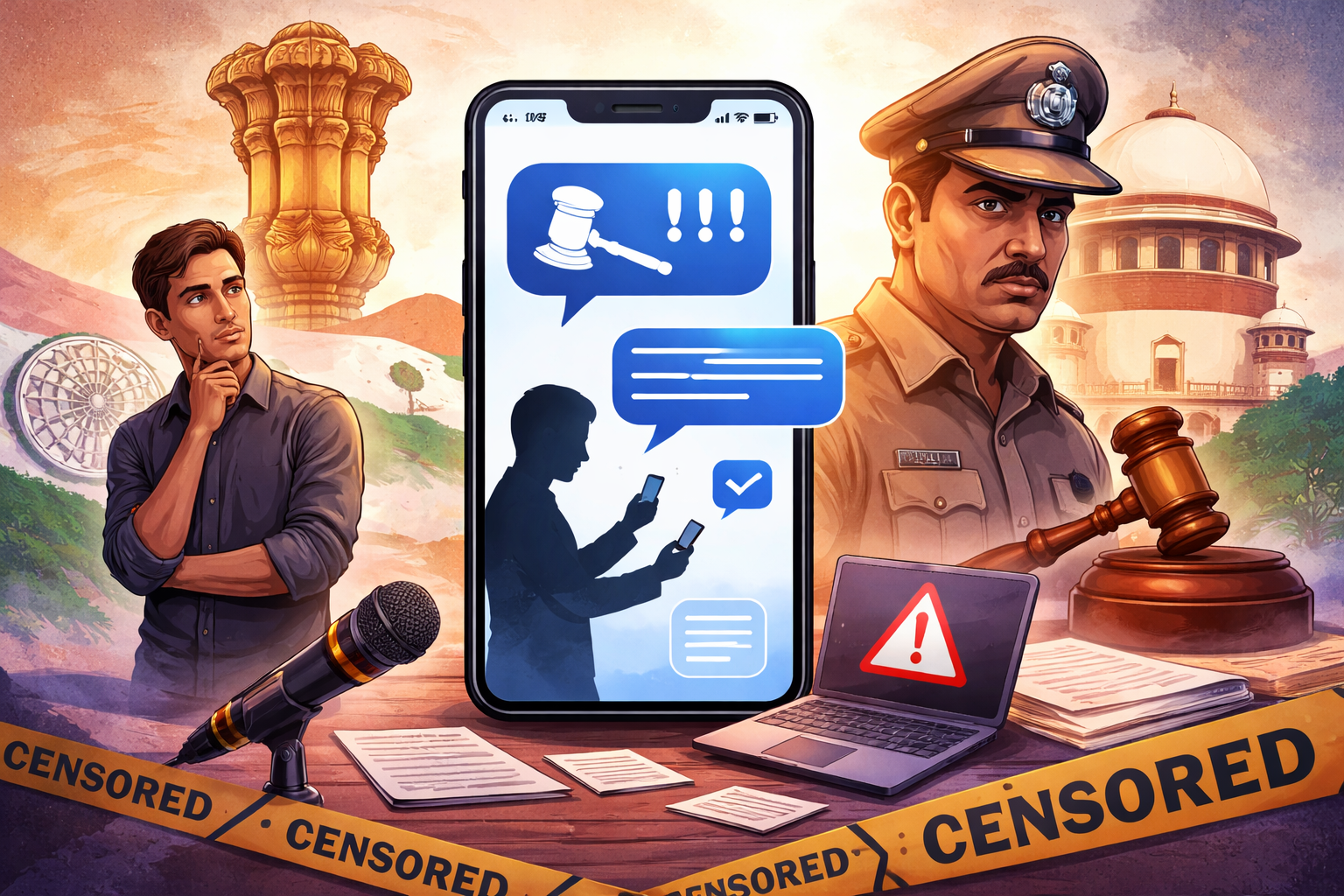 Free Speech in India: Right or Risk?