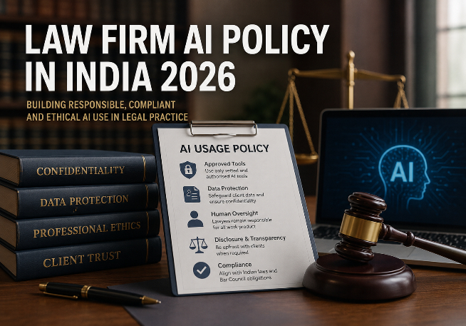 How Indian Law Firms Should Build an AI Usage Policy in 2026