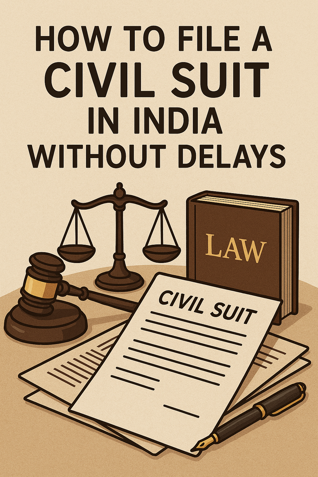 How to File a Civil Suit in India Without Delays