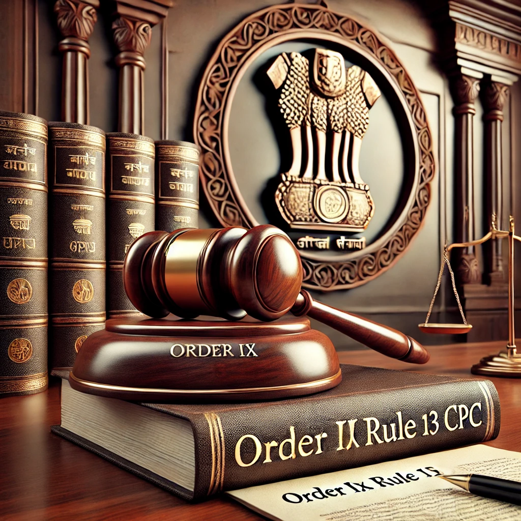 Procedure is the Handmaid of Justice - Analysis of Order IX Rule 13 CPC and Section 5 of the Limitation Act