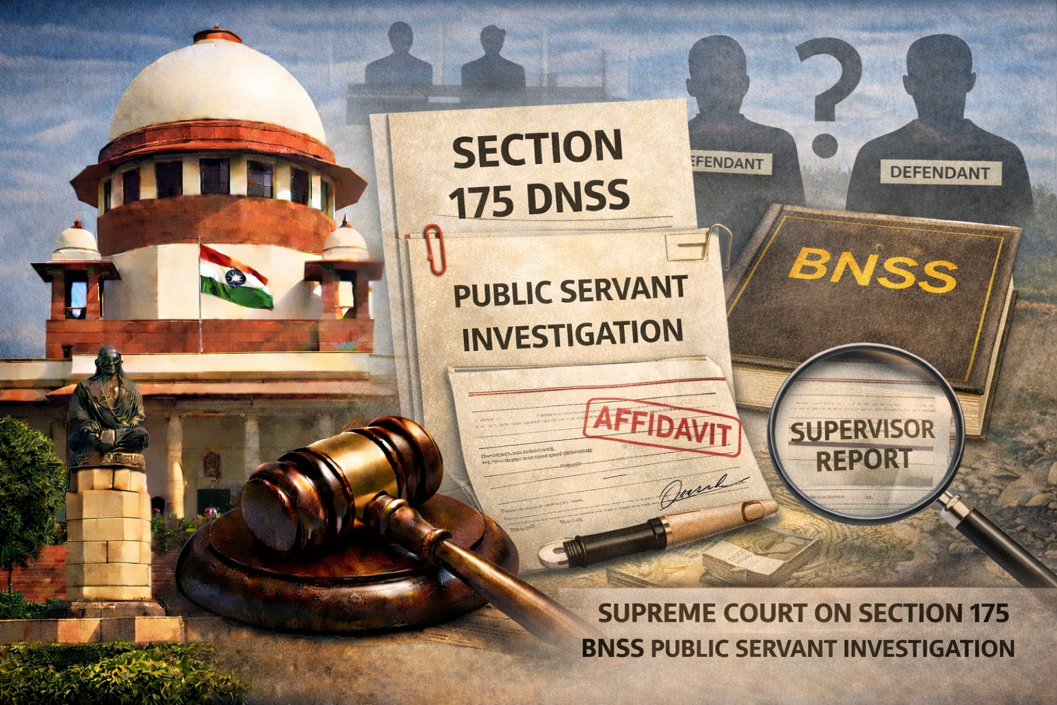Section 175 BNSS Public Servant Investigation: Supreme Court Clarifies Magistrate’s Powers