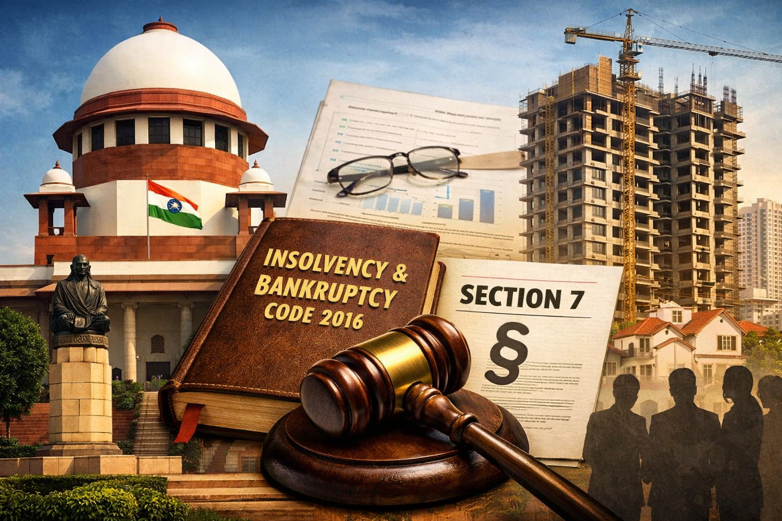 Supreme Court on Section 7 IBC Admission and Homebuyer Society Locus: Elegna Co-op vs Edelweiss