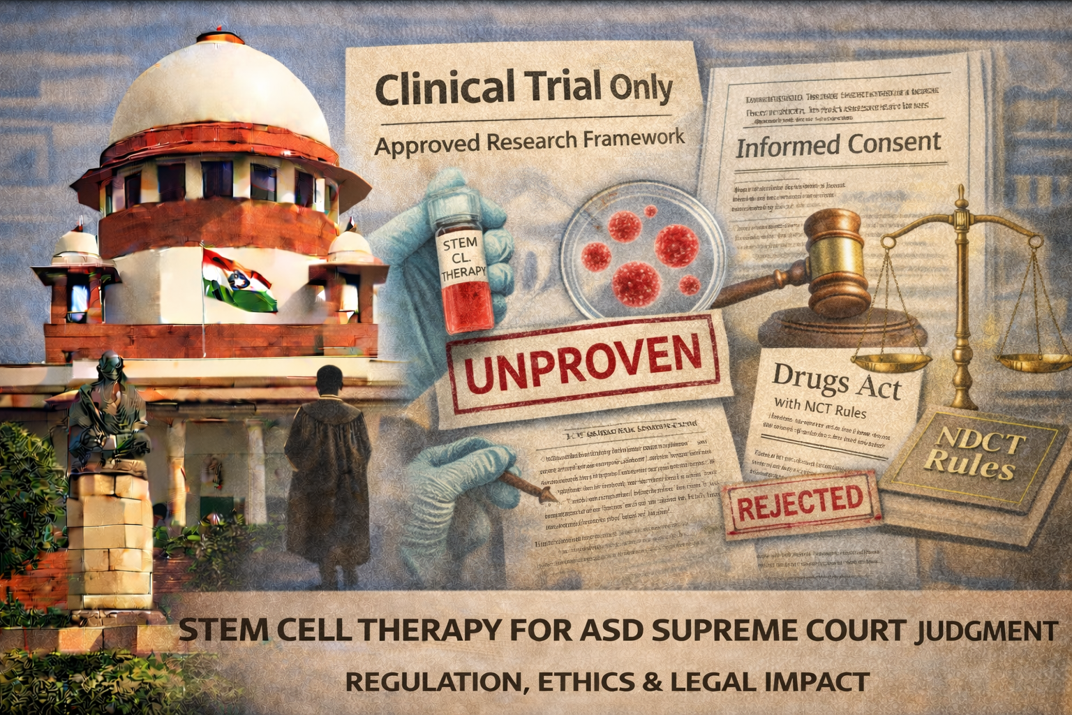 Stem Cell Therapy for ASD Supreme Court Judgment: Regulation, Ethics & Legal Impact