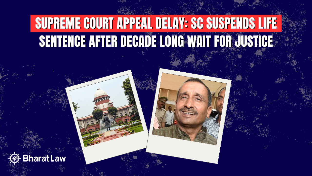 Supreme Court Appeal Delay: SC Suspends Life Sentence After Decade Long Wait for Justice