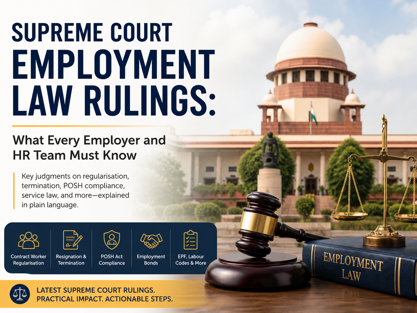Supreme Court Employment Law Rulings: What Every Employer and HR Team Must Know