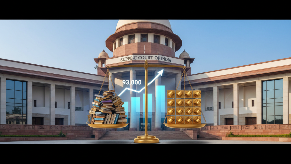 Supreme Court (Number of Judges) Amendment Act, 2026: Will 38 Judges Fix India's 93,000-Case Backlog?