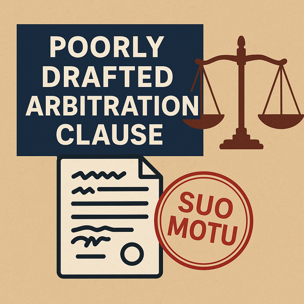 Supreme Court Warns Against Vague Arbitration Clauses: Courts May Act Suo Motu to Dismiss Flawed Agreements