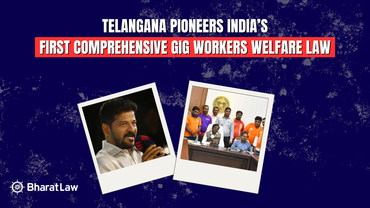 Telangana Pioneers India’s First Comprehensive Gig Workers Welfare Law