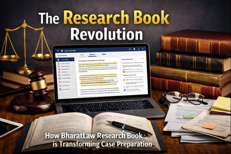 The Research Book Revolution: How the BharatLaw Research Book Feature Is Transforming Case Preparation