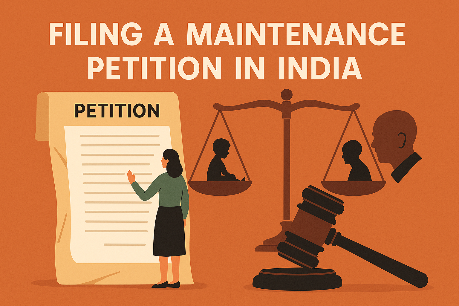 What is the process for filing a Maintenance in India?