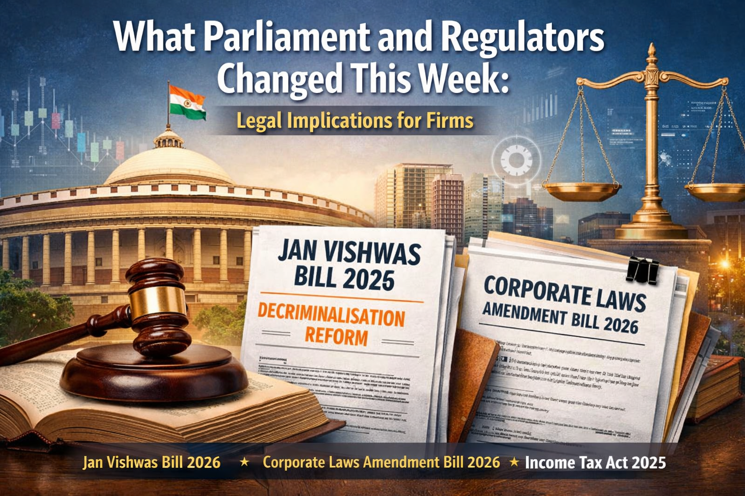 What Parliament and Regulators Changed This Week: Legal Implications for Firms