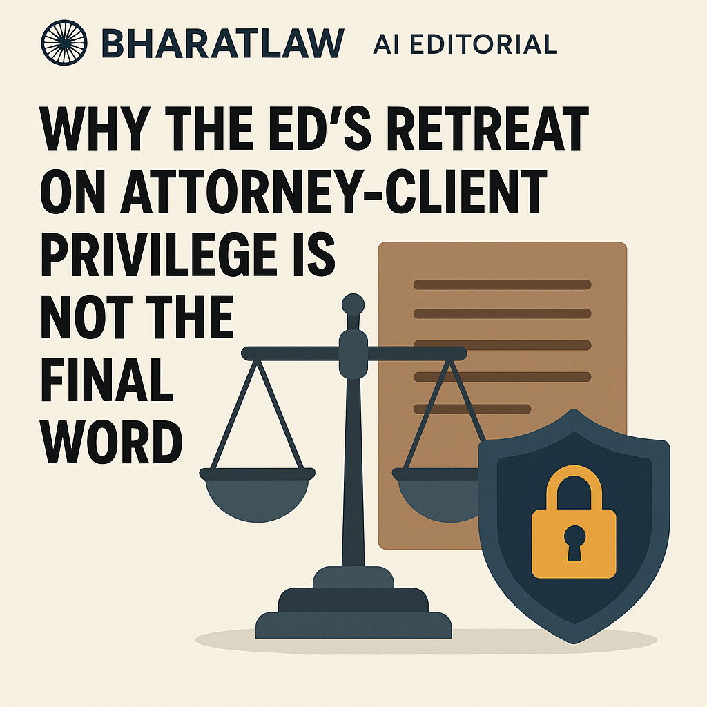 Why the ED's Retreat on Attorney-Client Privilege is Not the Final Word